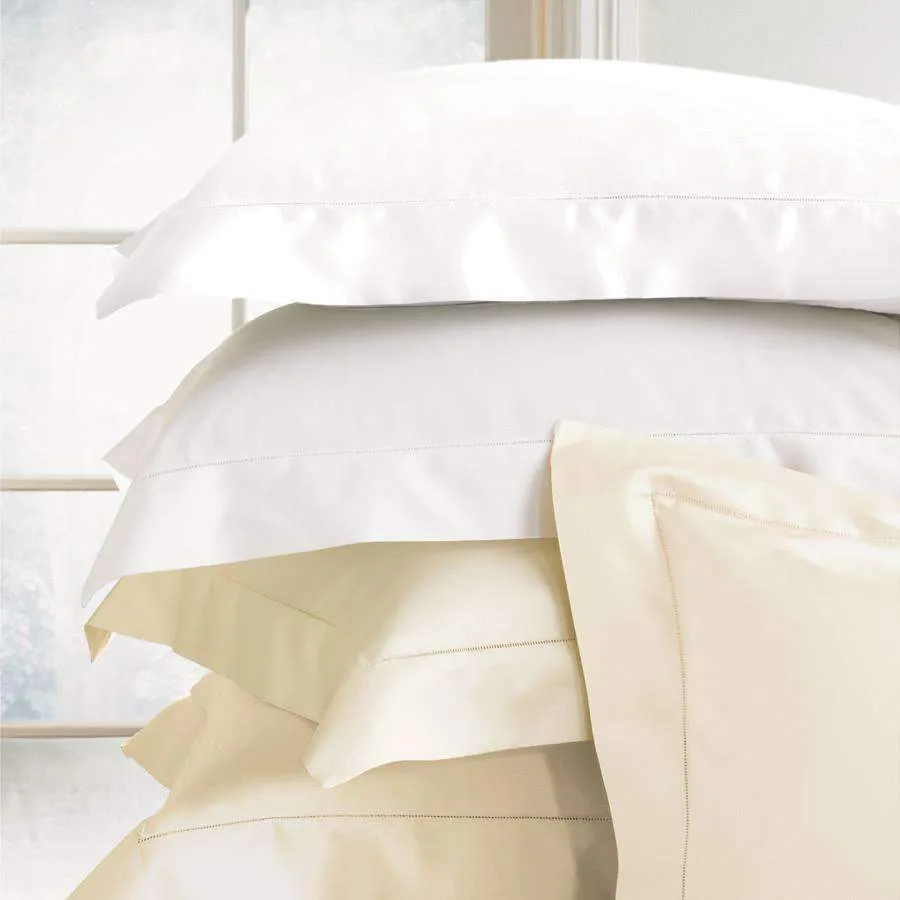 Milos Sateen Pillowcase Pair by Sferra
