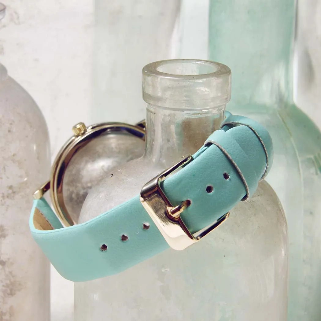Mint Dots Watch