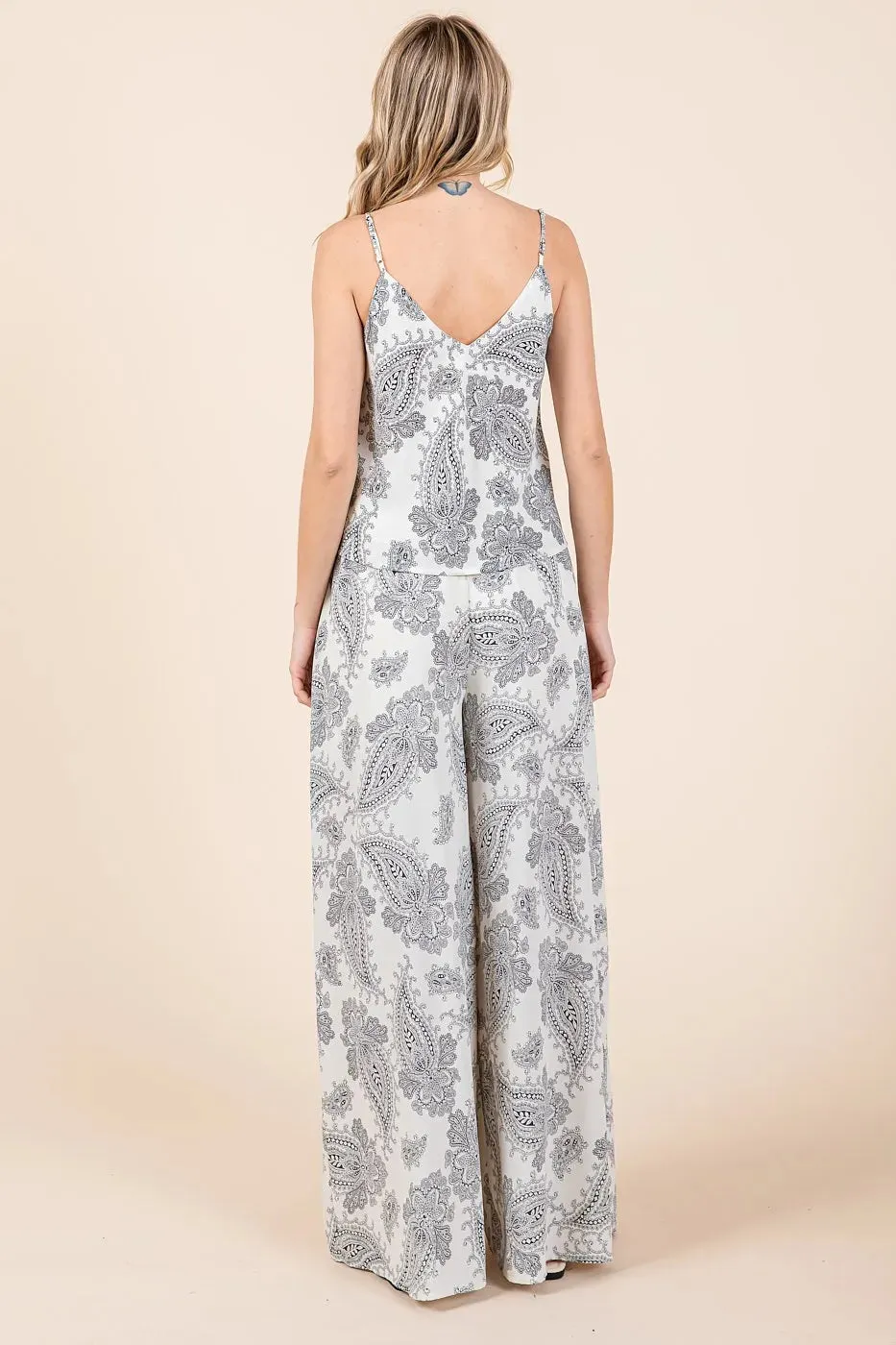 Mittoshop Paisley Print Cami and Pants Set