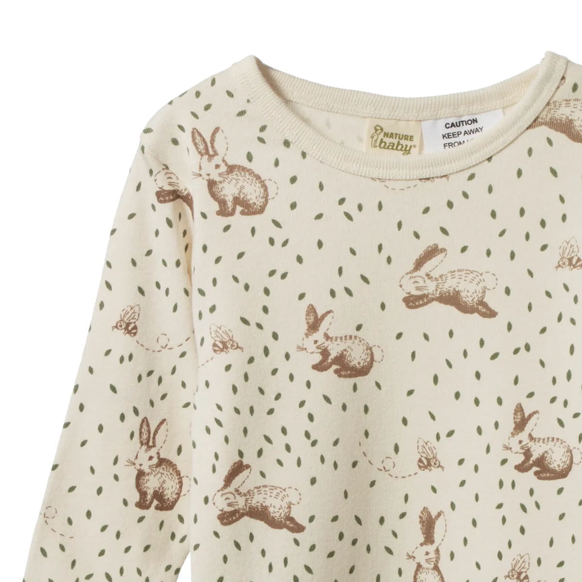 NATURE BABY 2PC LONG SLEEVE PYJAMAS