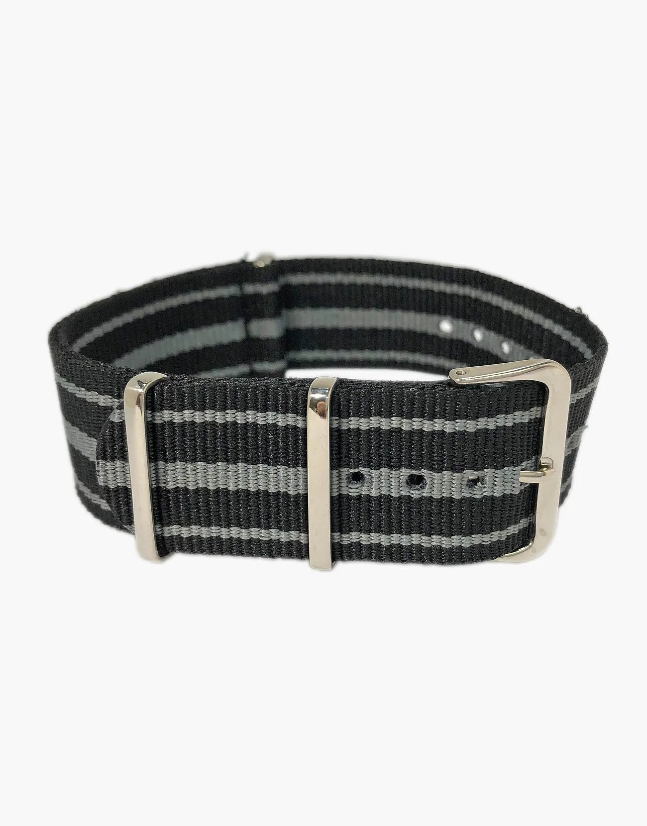 Nylon 3 Stripes NATO Style Watch Bands by LUX