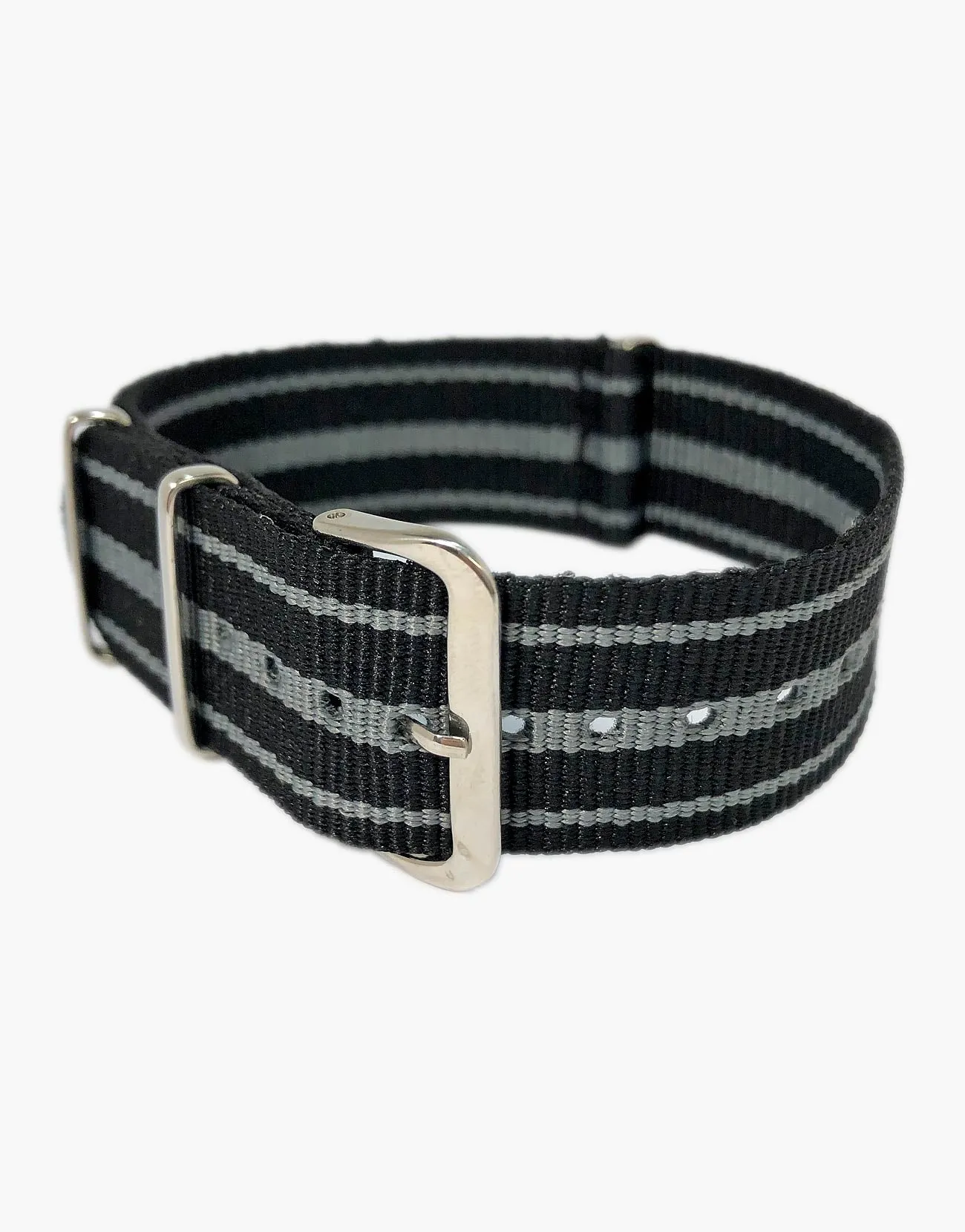 Nylon 3 Stripes NATO Style Watch Bands by LUX