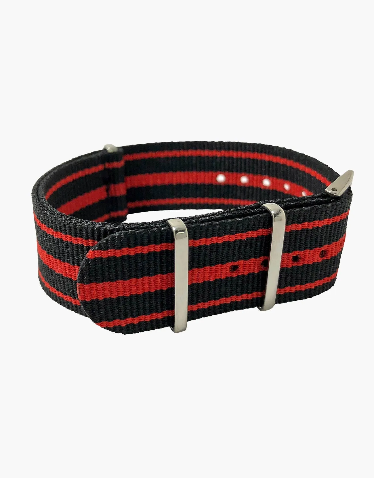 Nylon 3 Stripes NATO Style Watch Bands by LUX