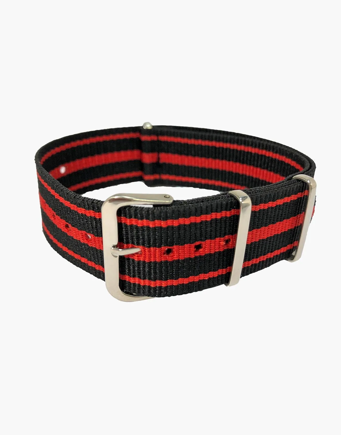 Nylon 3 Stripes NATO Style Watch Bands by LUX