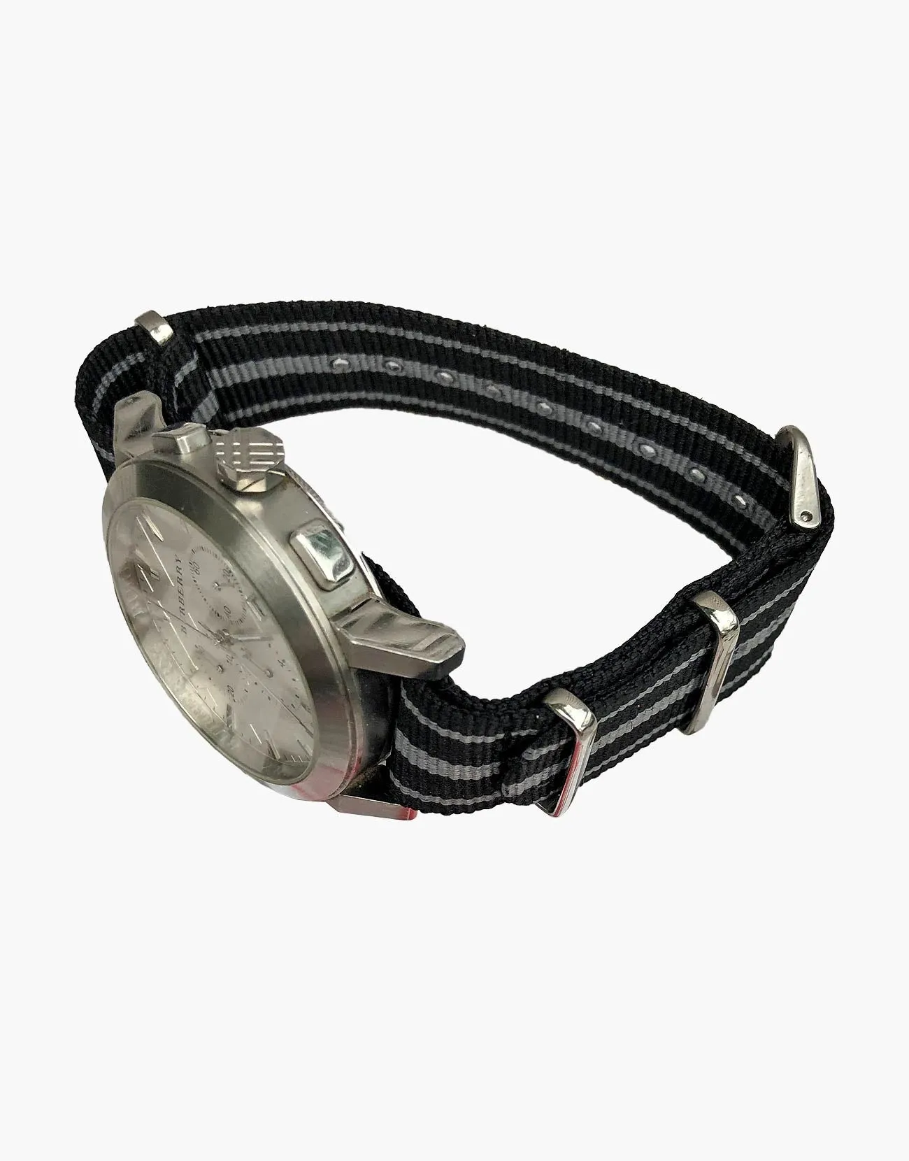Nylon 3 Stripes NATO Style Watch Bands by LUX