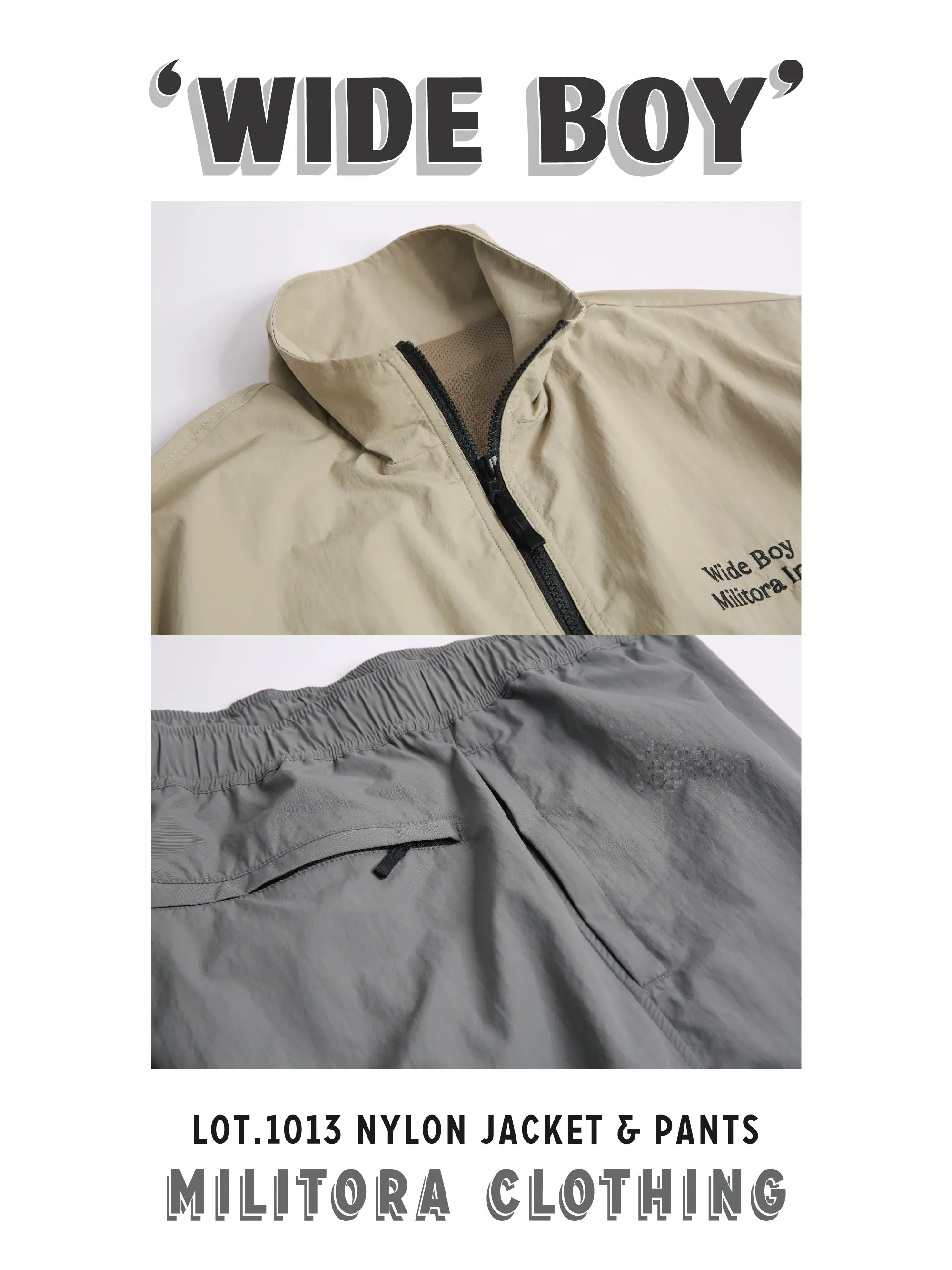 Nylon Tracksuit Set
