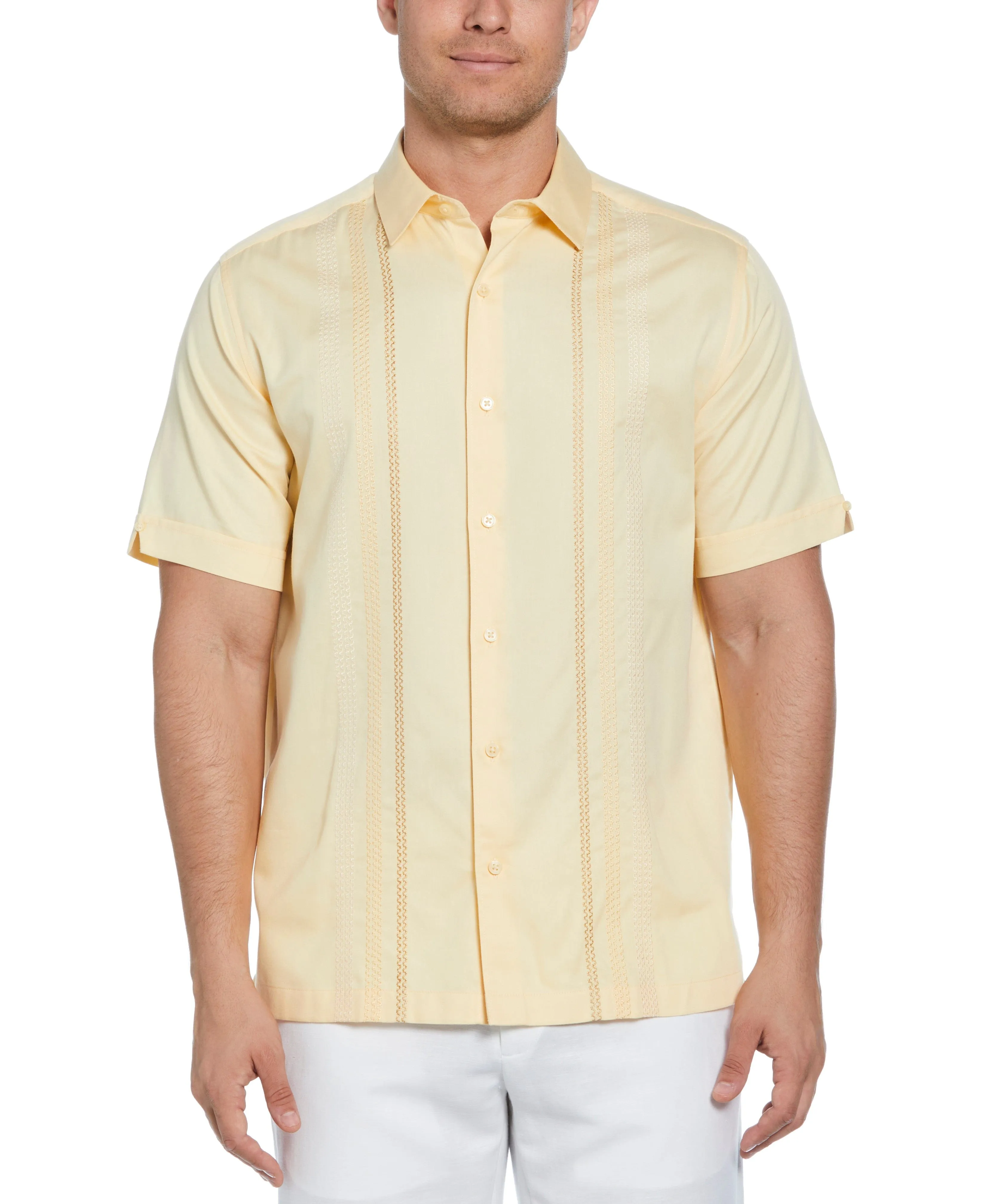 Ombre Embroidery Panel Shirt