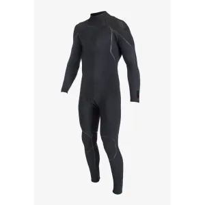 O'NEILL HYPERFREAK FIRE 4/3  BACK ZIP BLACK