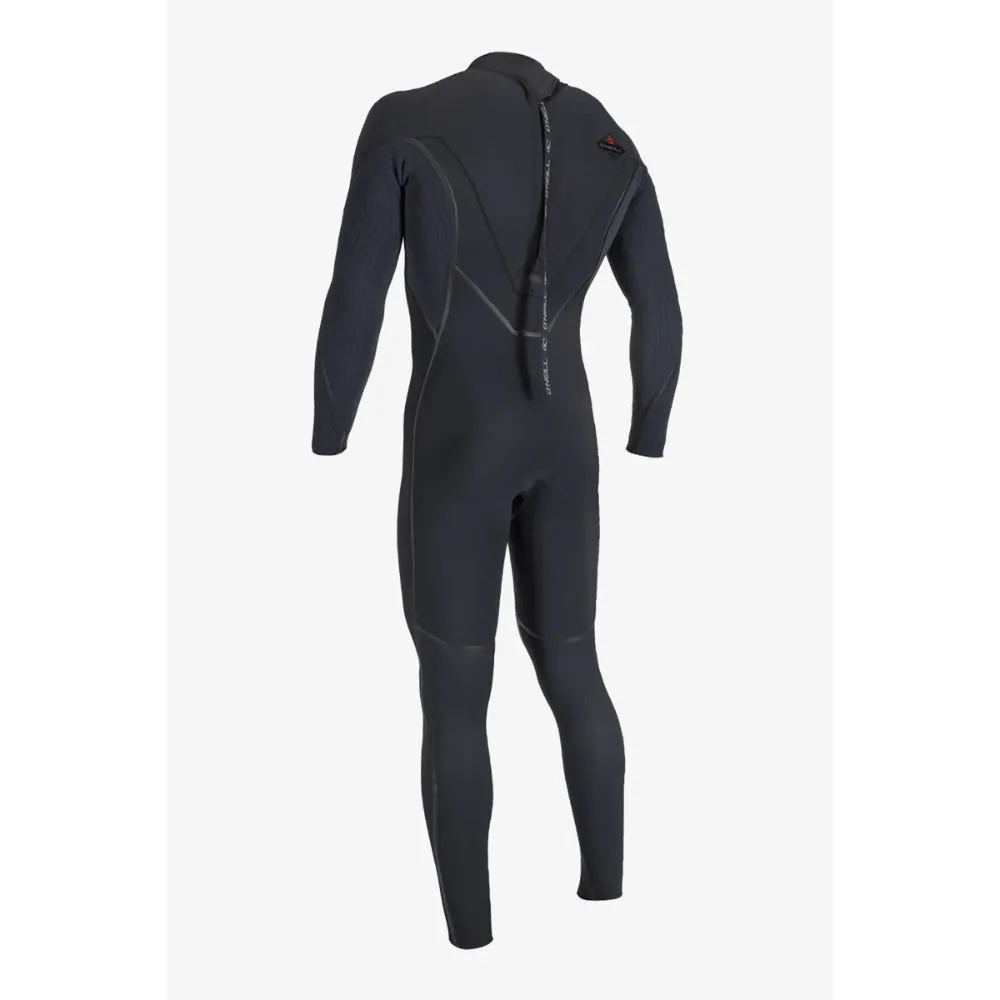 O'NEILL HYPERFREAK FIRE 4/3  BACK ZIP BLACK