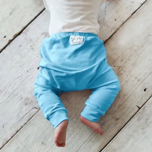 Organic Baby Malibu Pants Aqua