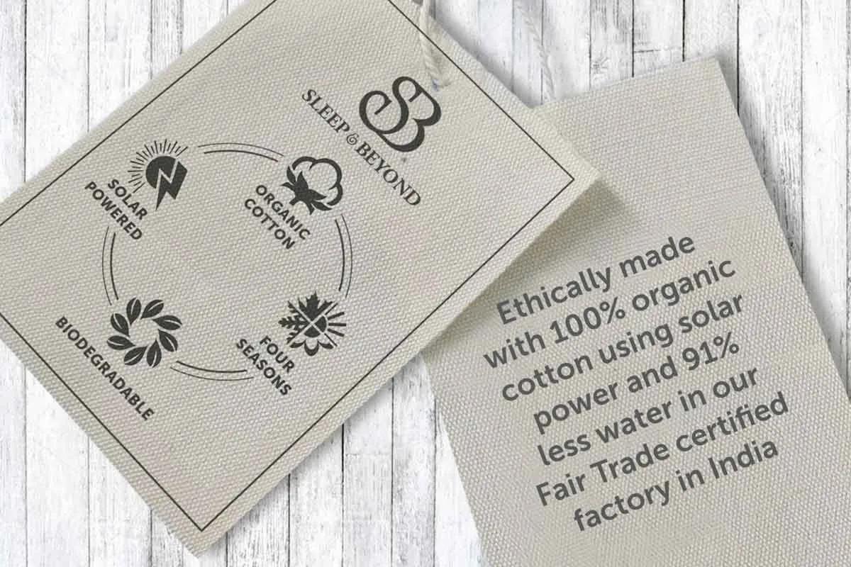 Organic Cotton Sateen Fitted Sheet by Sleep & Beyond