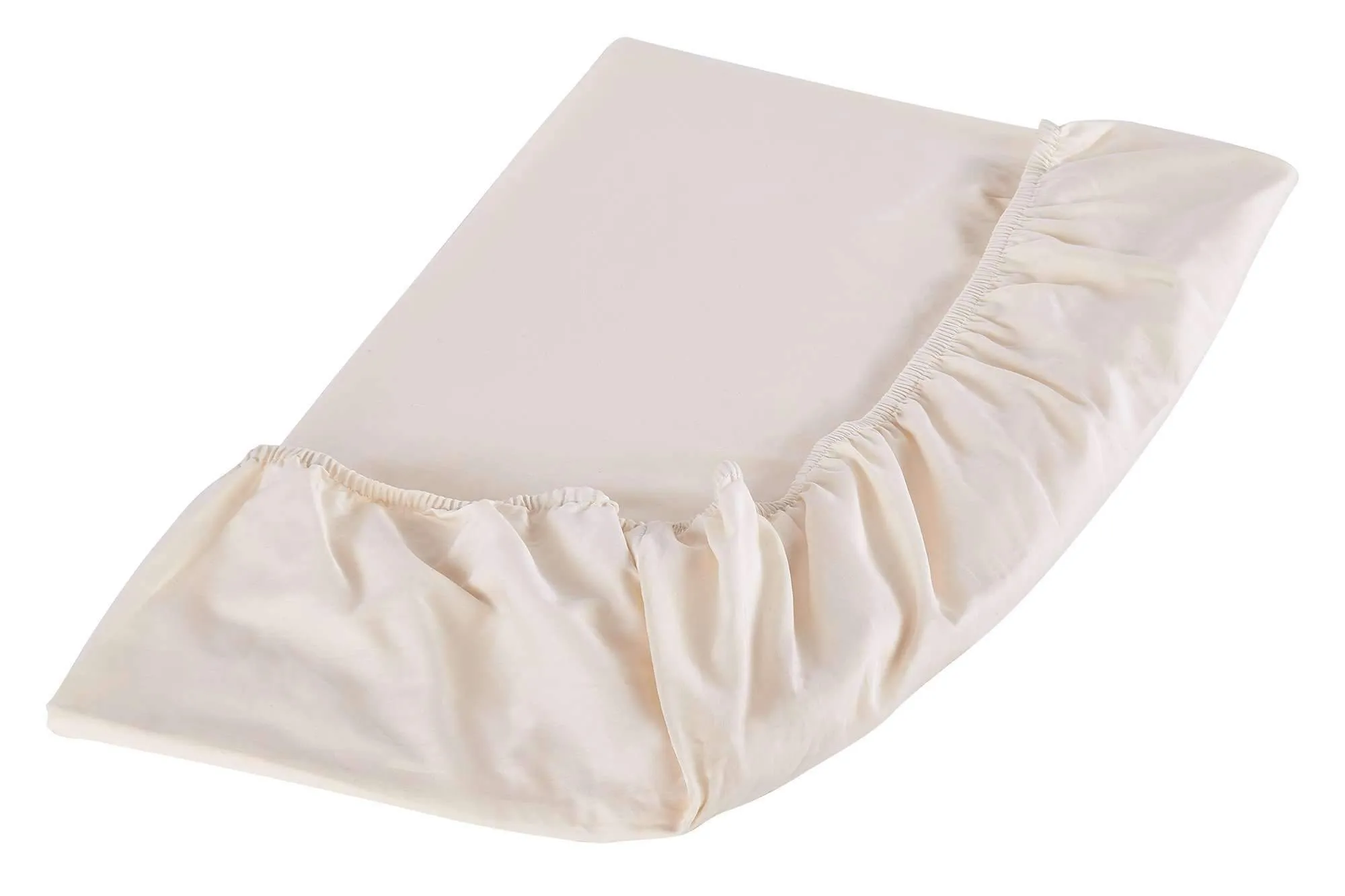 Organic Cotton Sateen Fitted Sheet by Sleep & Beyond