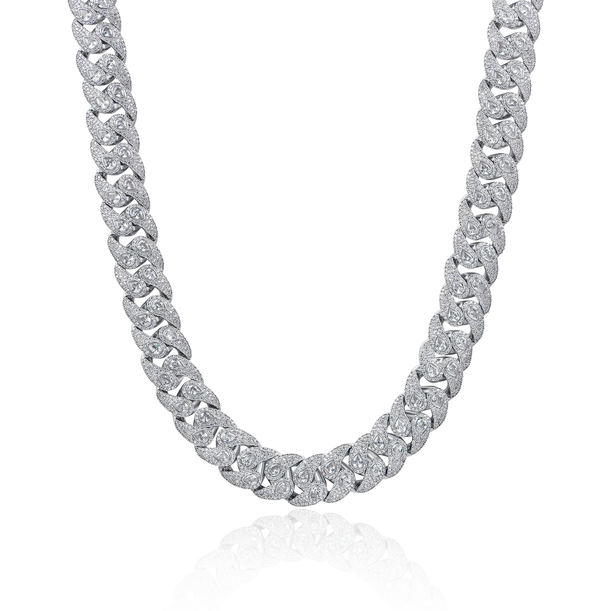 Paisley Cuban Link Chain - 15mm