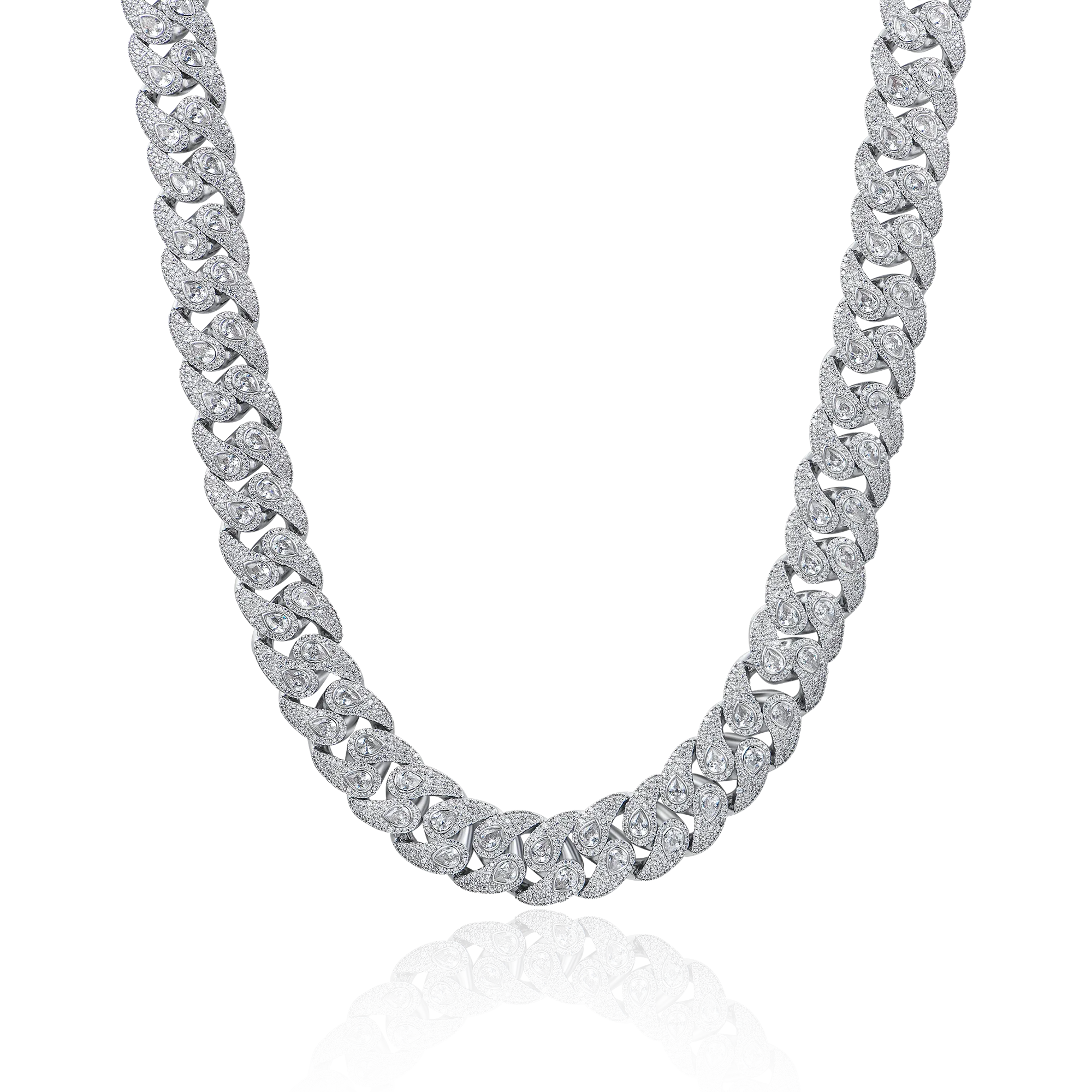 Paisley Cuban Link Chain - 15mm