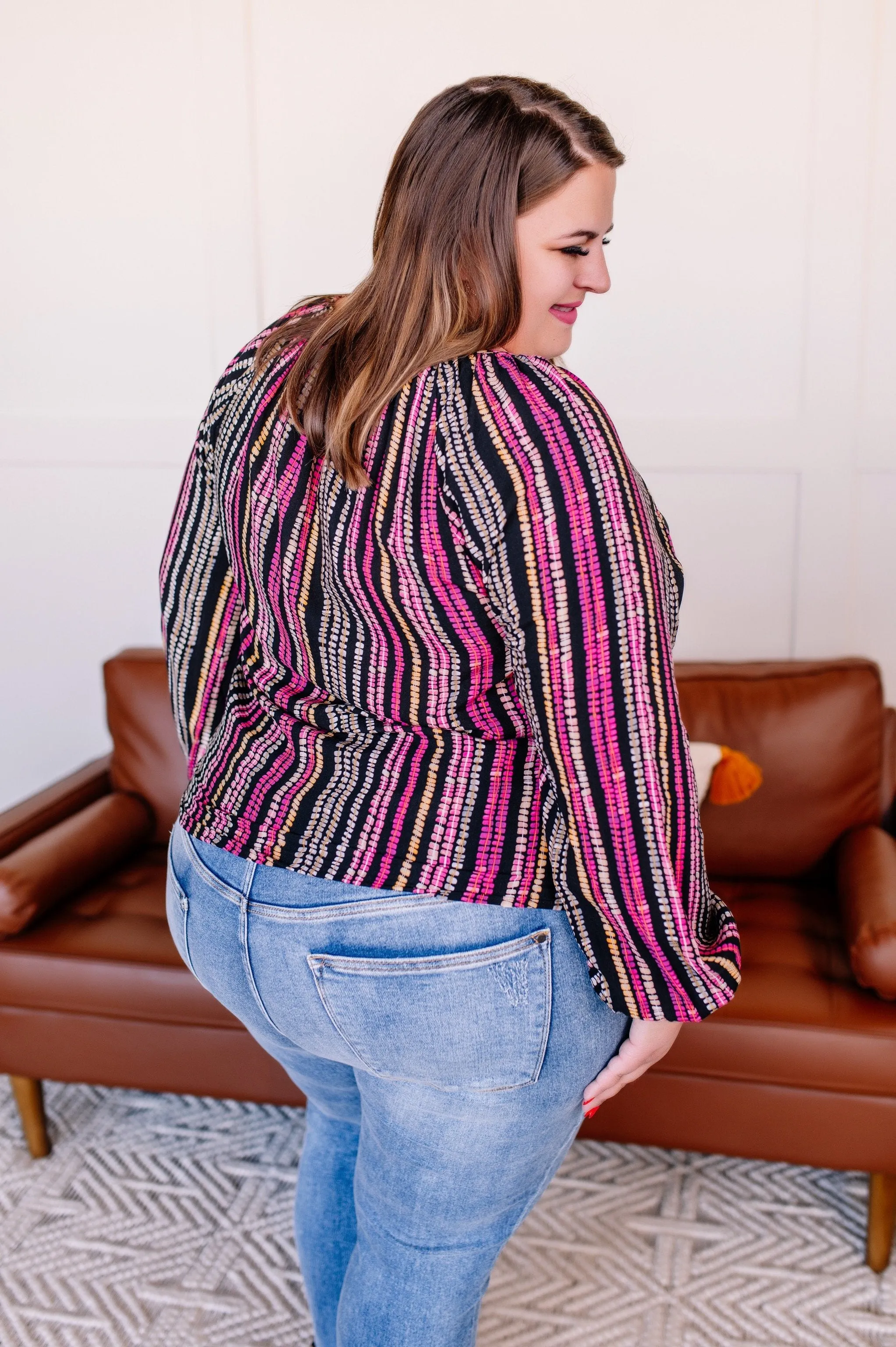 Panic At The Disco Striped Blouse