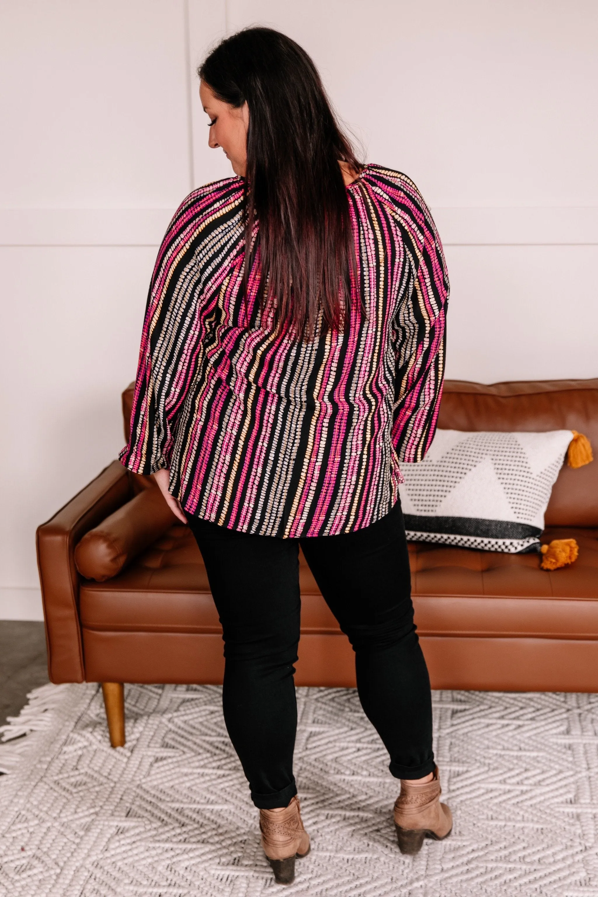 Panic At The Disco Striped Blouse