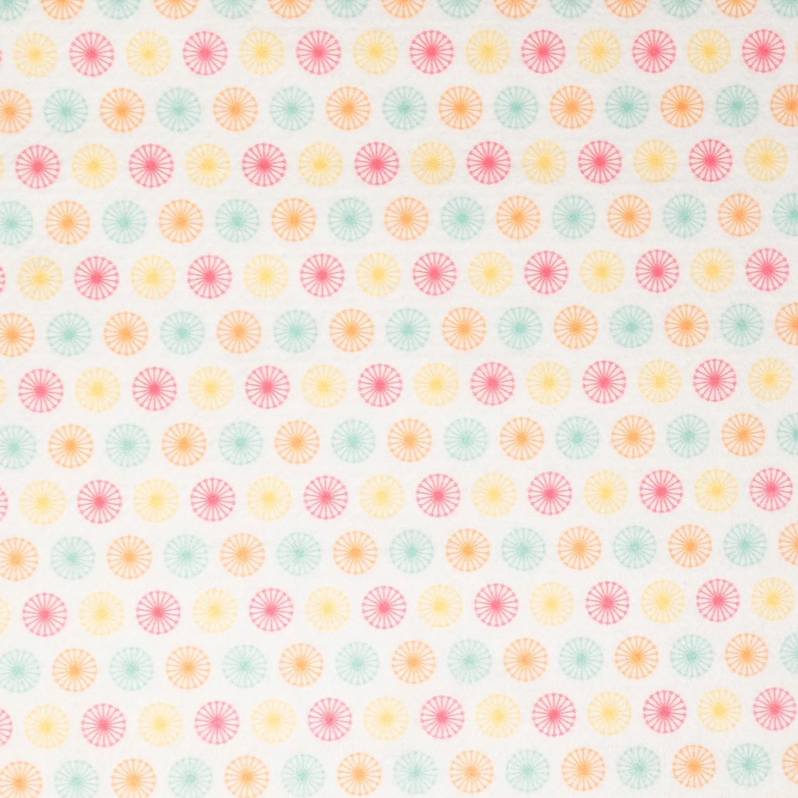 Pastel Spring Printed Felt Collection/ Sheets