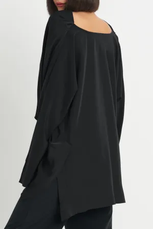 Peachskin Drape Tunic