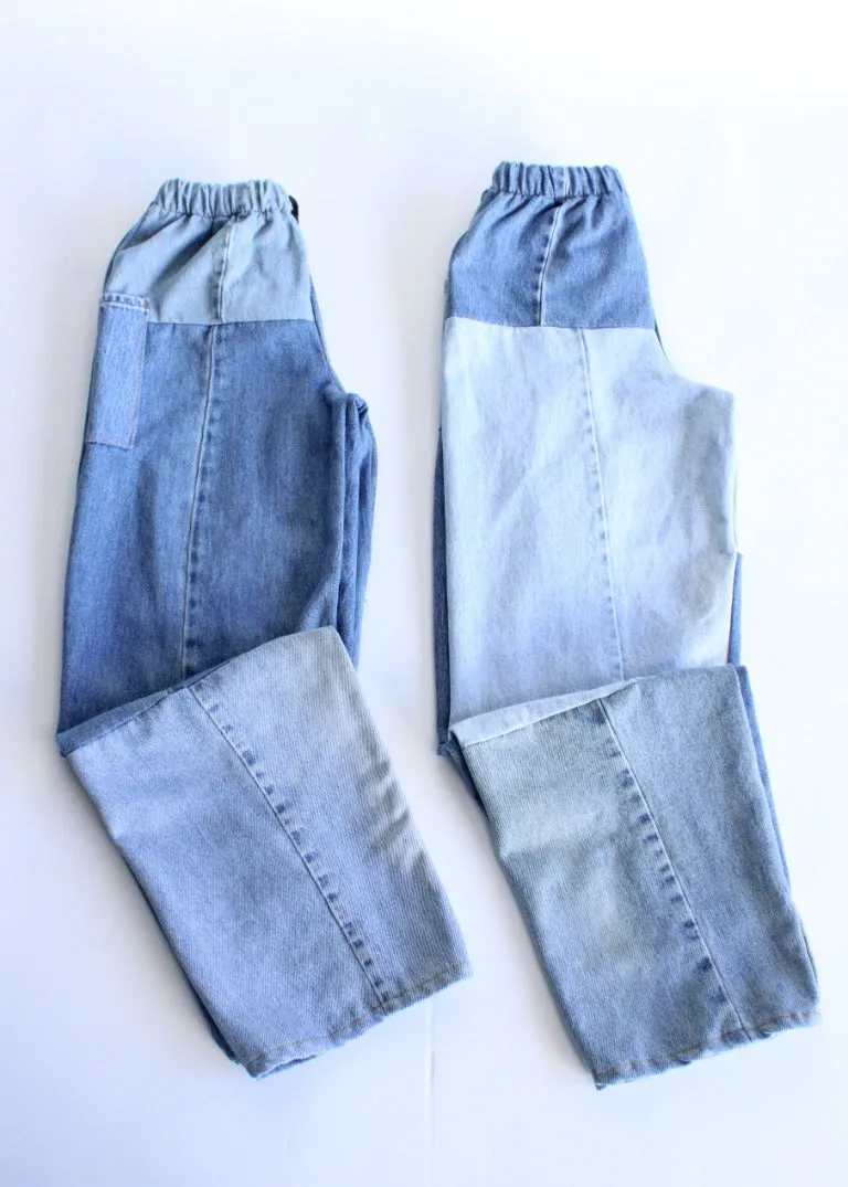 RCYCLD Eco-Denim Pieced Pant