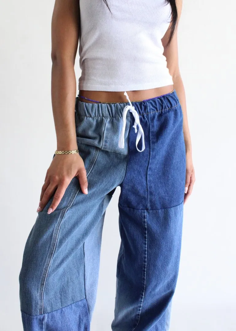 RCYCLD Eco-Denim Pieced Pant
