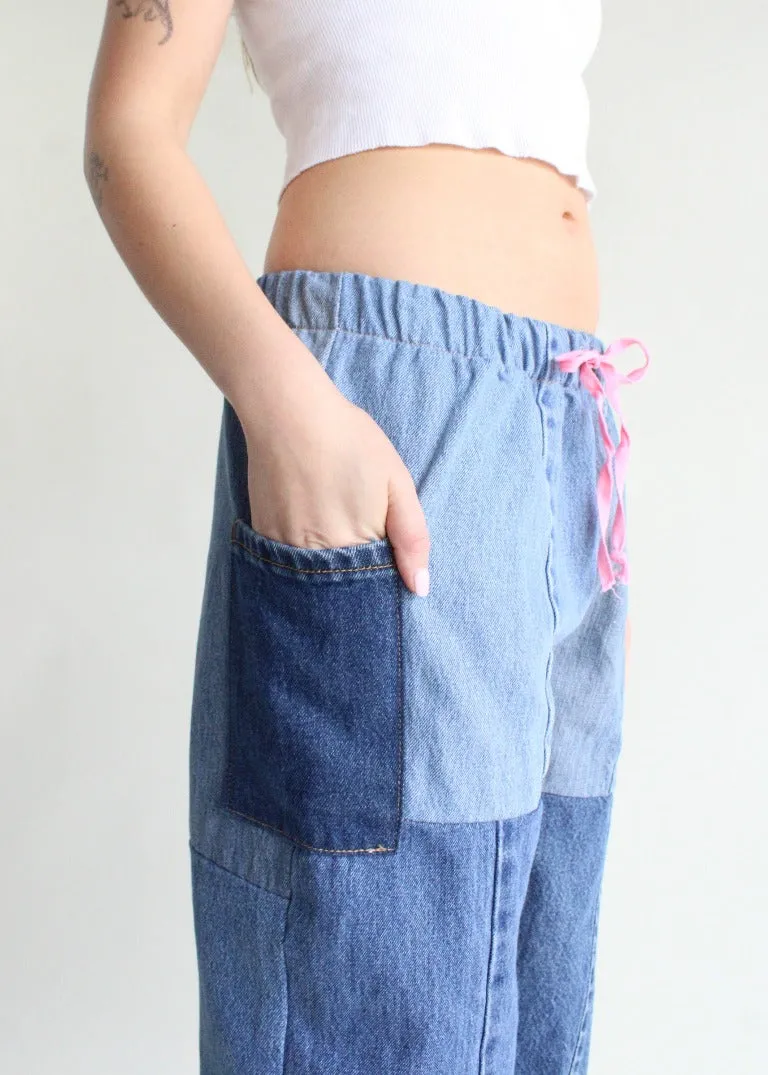 RCYCLD Eco-Denim Pieced Pant