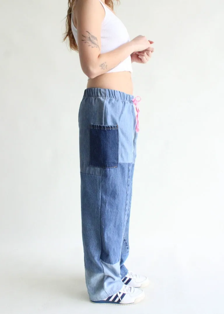 RCYCLD Eco-Denim Pieced Pant