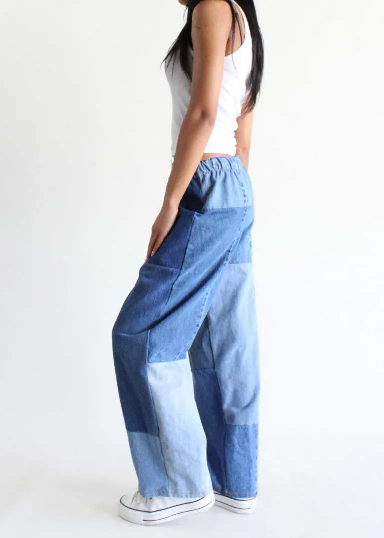 RCYCLD Eco-Denim Pieced Pant