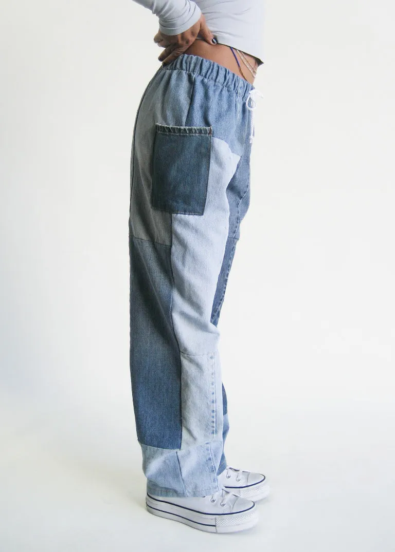 RCYCLD Eco-Denim Pieced Pant