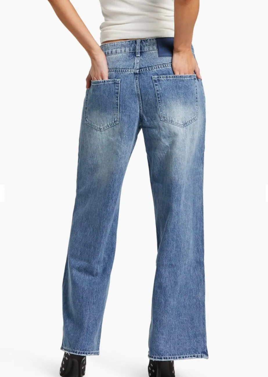 Riders Wide Leg Jean Westland Blue