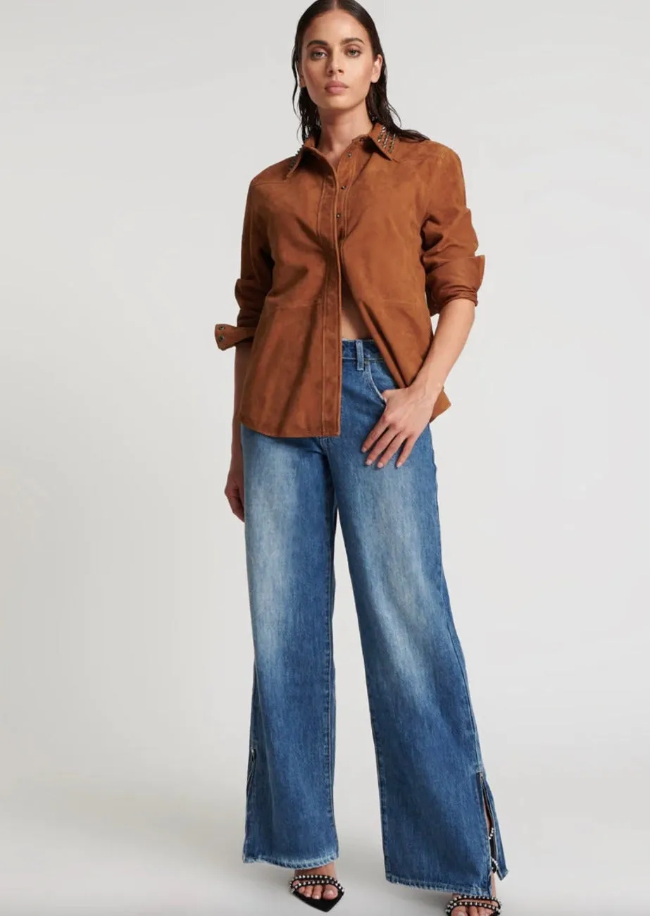Riders Wide Leg Jean Westland Blue