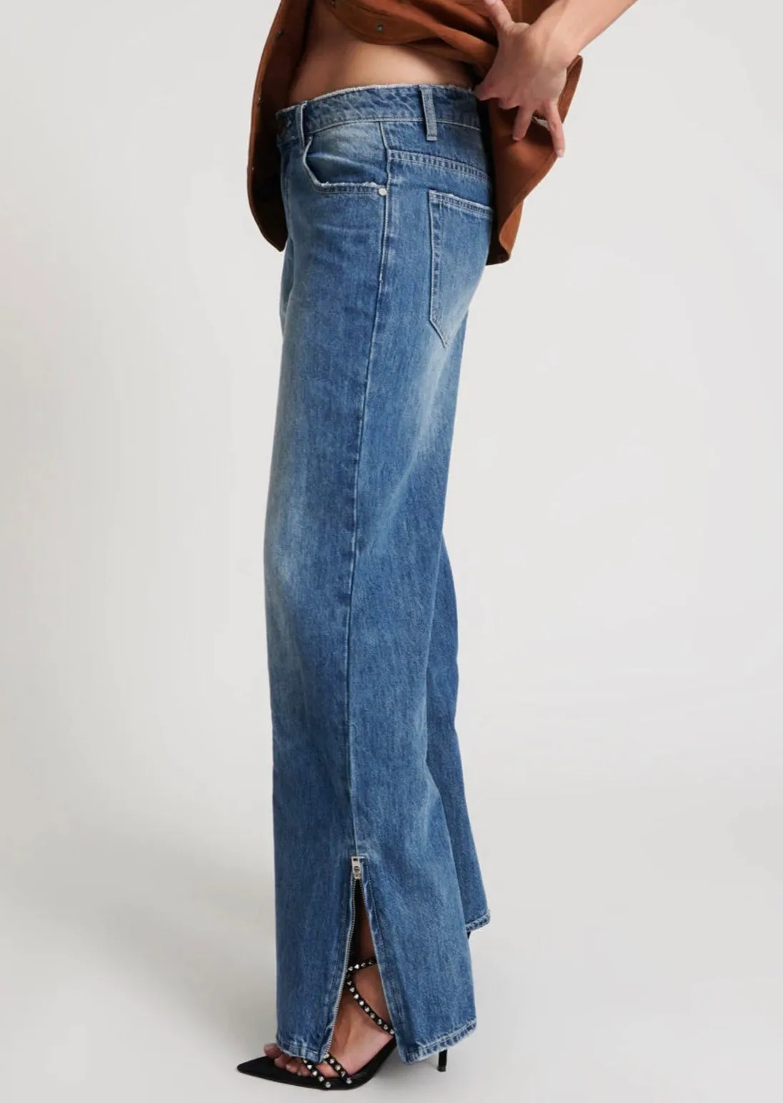 Riders Wide Leg Jean Westland Blue