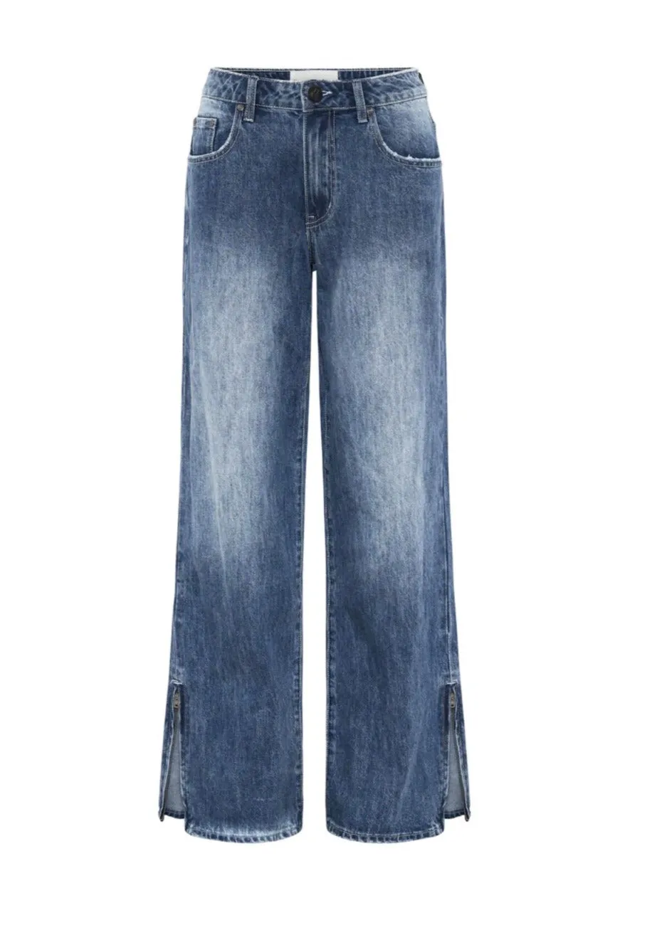 Riders Wide Leg Jean Westland Blue