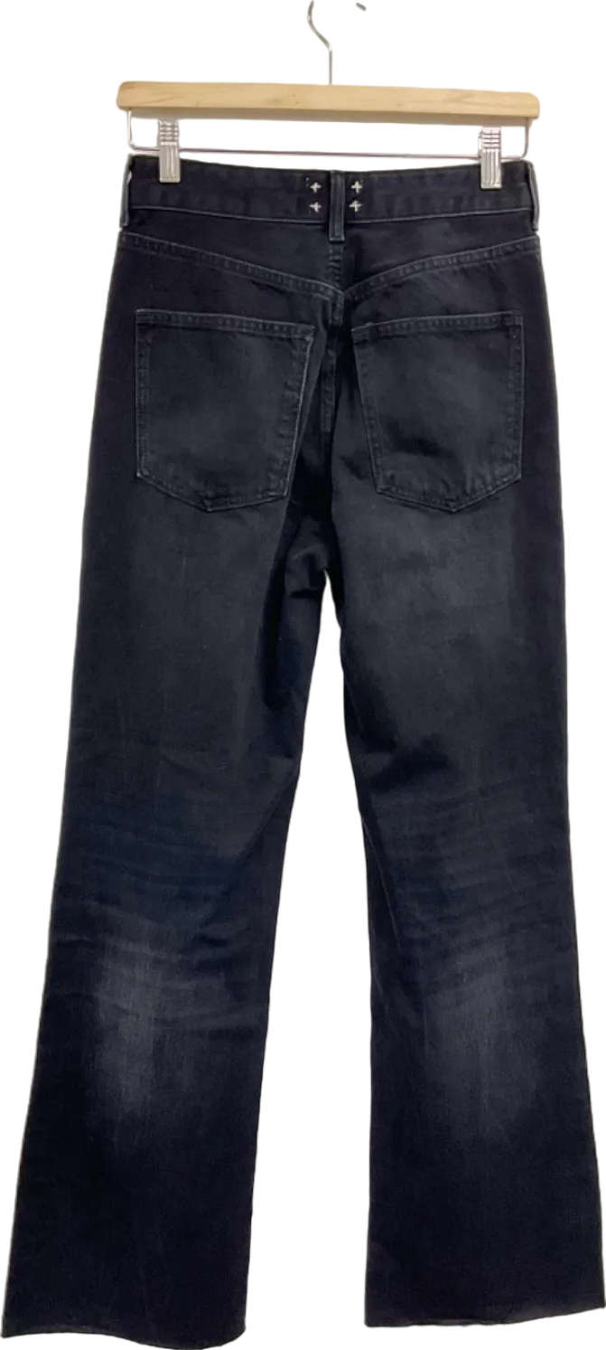 River Island Black Denim Specialist Jeans UK 6L