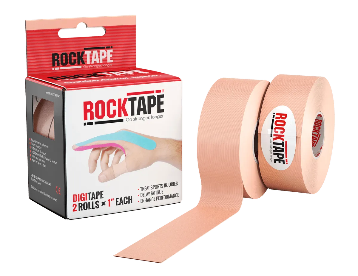 Rocktape 1" BEIGE DIGIT TAPE (2 ROLLS)