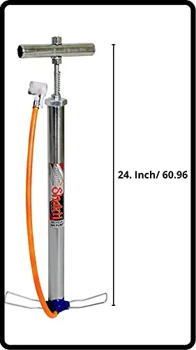 ROYAL WAVES SHAKTIMAN HD Connection AIR Pump B.C.P with Dual Nozzle for BYCYCLE,Bike,CAR etc
