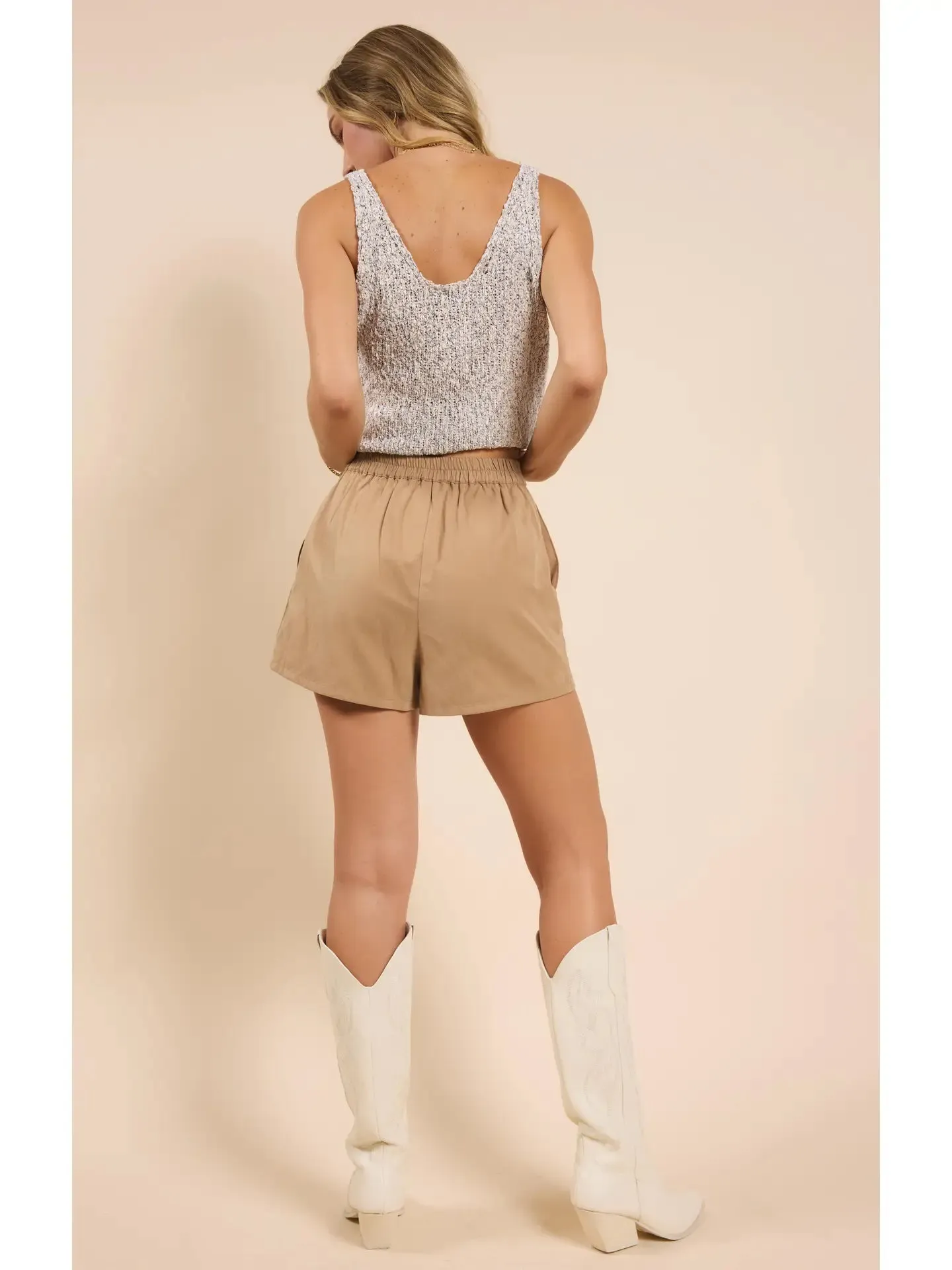 Sadie and Sage Elastic Back Classic Short