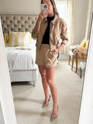 Sadie and Sage Elastic Back Classic Short