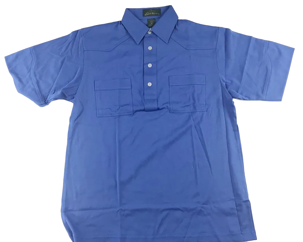 Sahara  Mens Blue  Short  Sleeve Polo