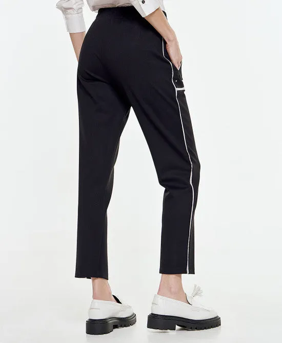SALE Rhinestone Elastic Waist Pants