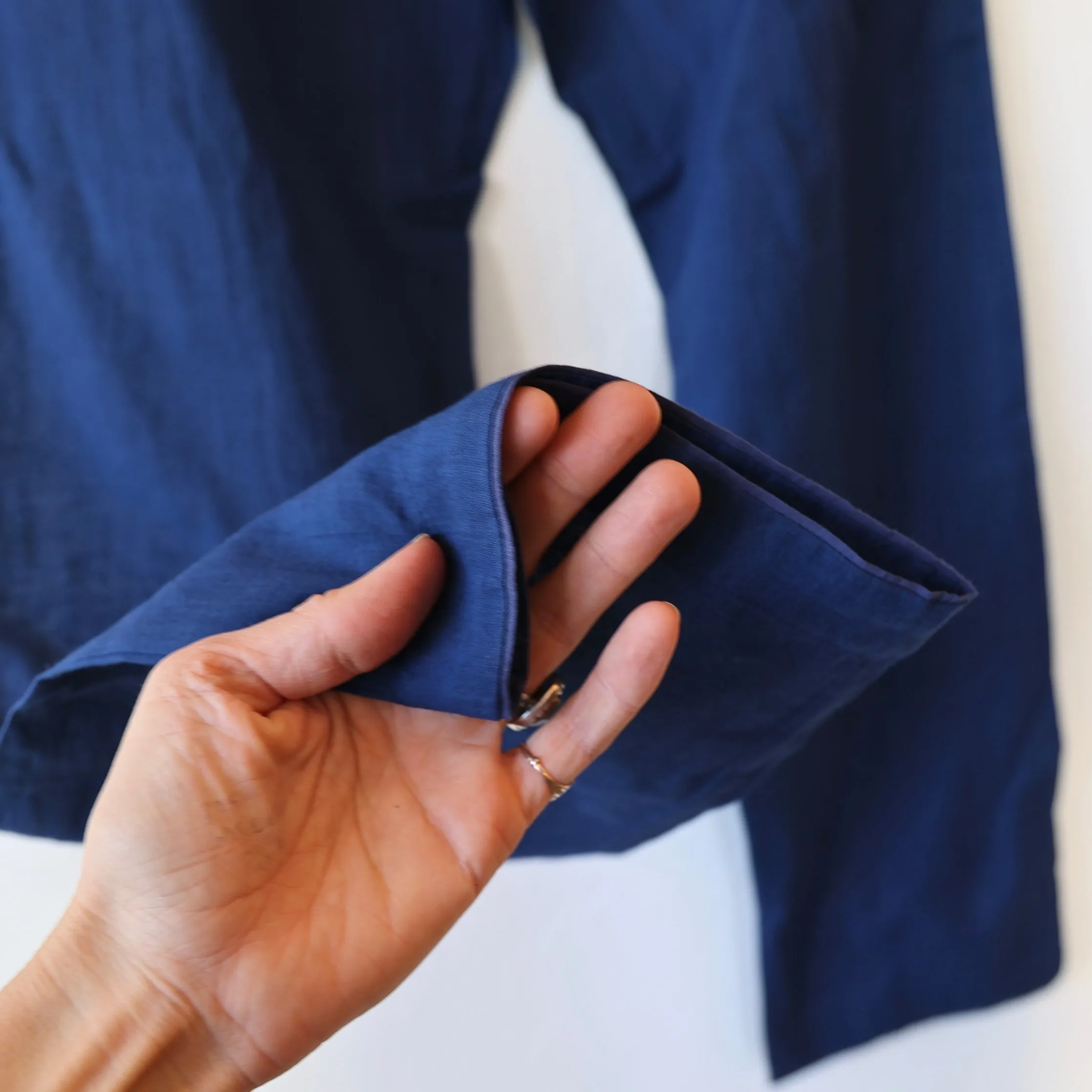Scarlette Cotton Pajamas - Navy