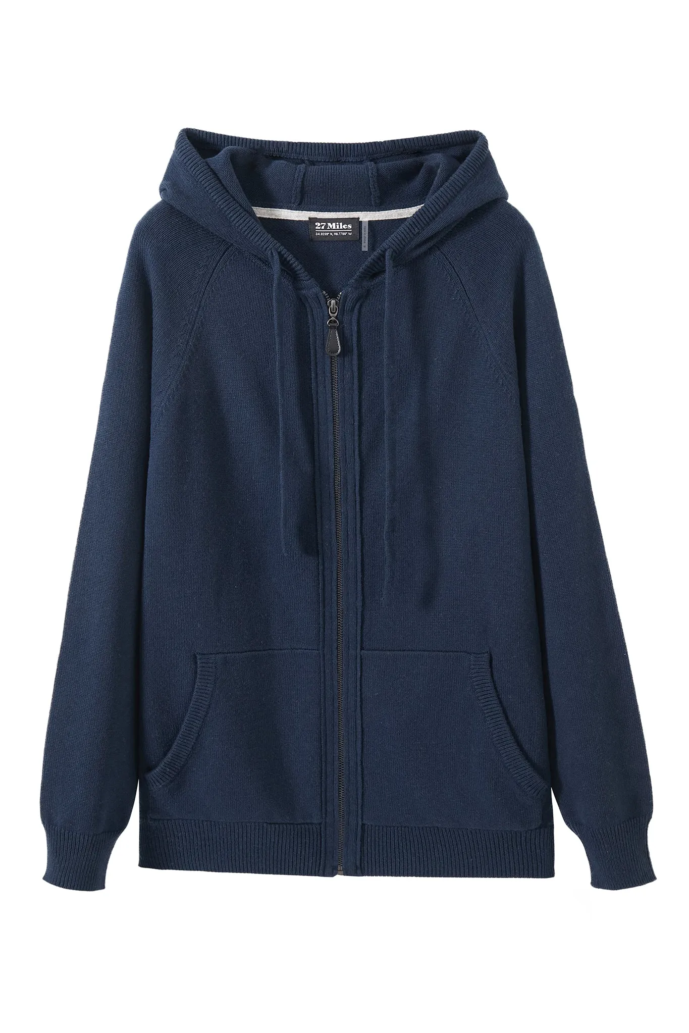 Silvio Men's Cotton Zip Up Hoodie