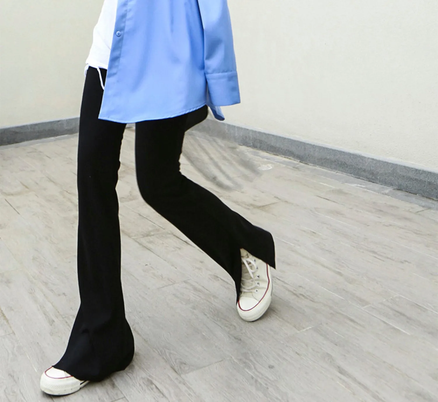 Slit Flared Legging Pant