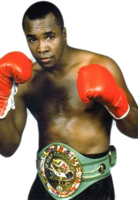 Sugar Ray Leonard & Tommy "Hitman" Hearns Signed 8x10 Photo (Beckett COA)