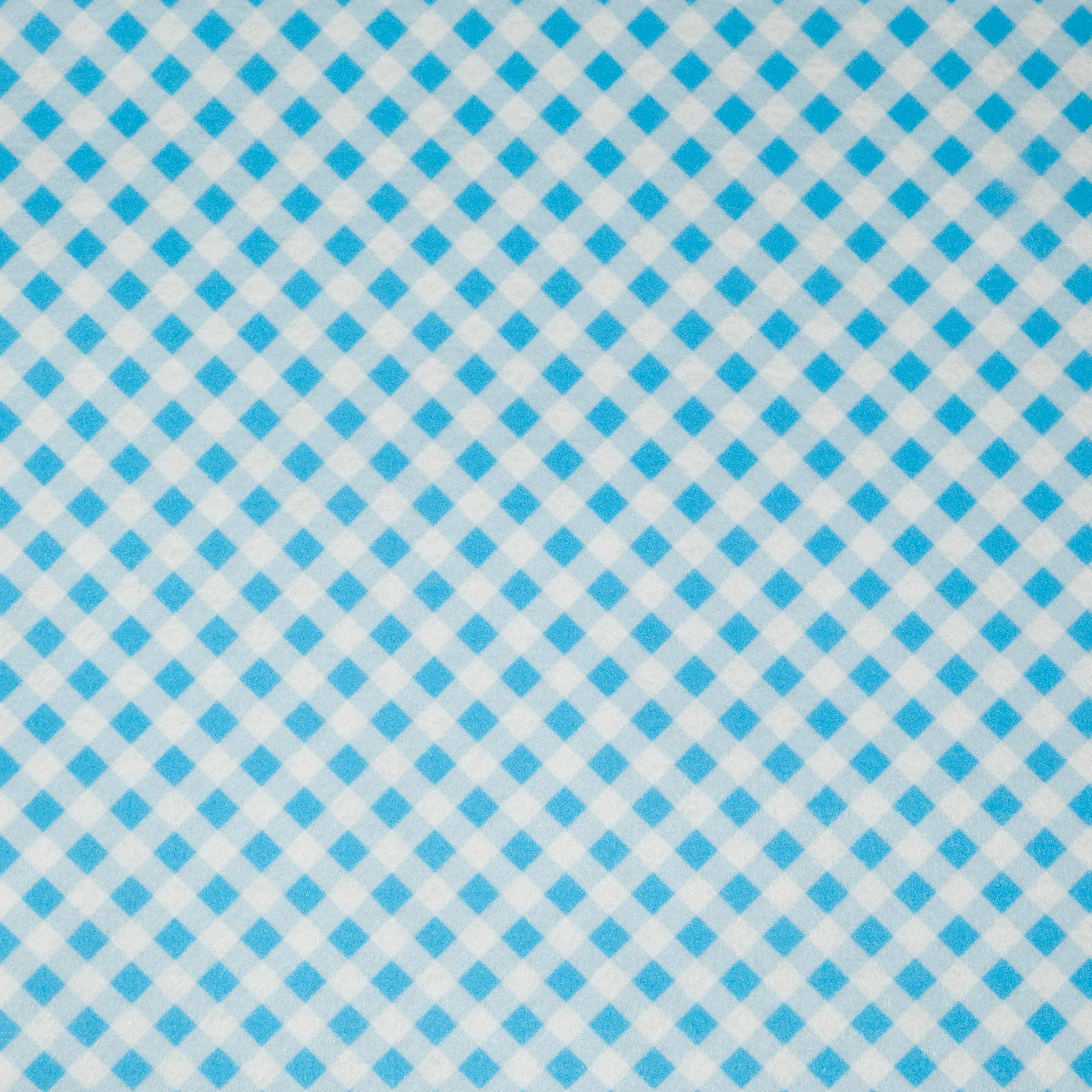 Summertime Gingham Printed Felt Collection/ Sheets
