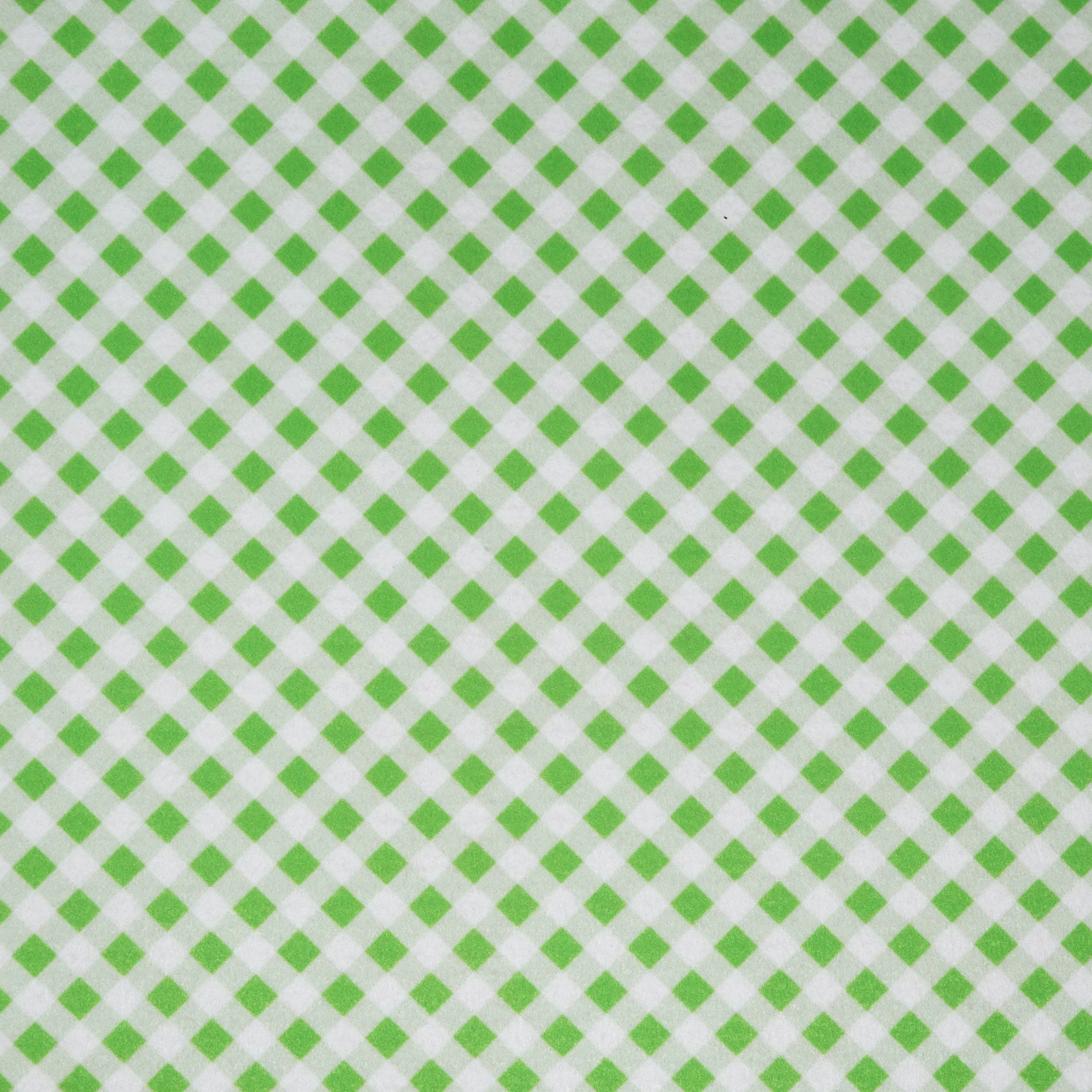Summertime Gingham Printed Felt Collection/ Sheets