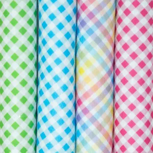 Summertime Gingham Printed Felt Collection/ Sheets