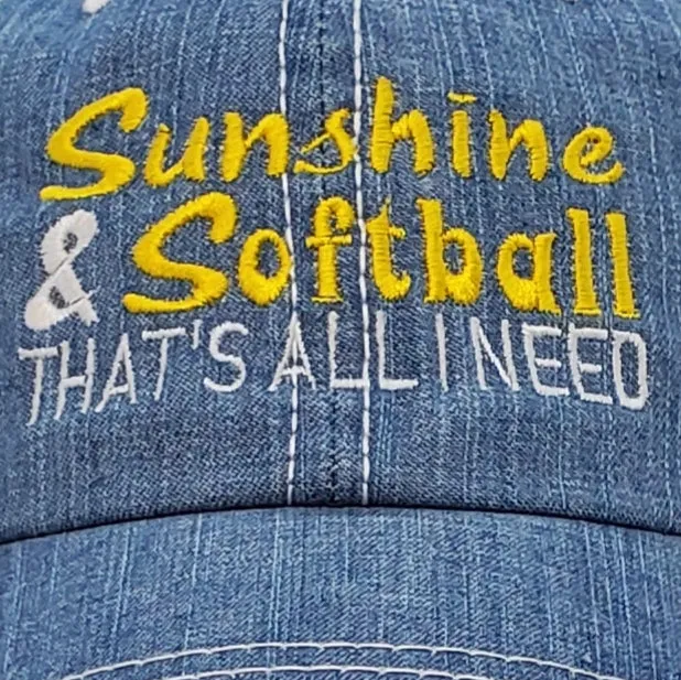 Sunshine and softball