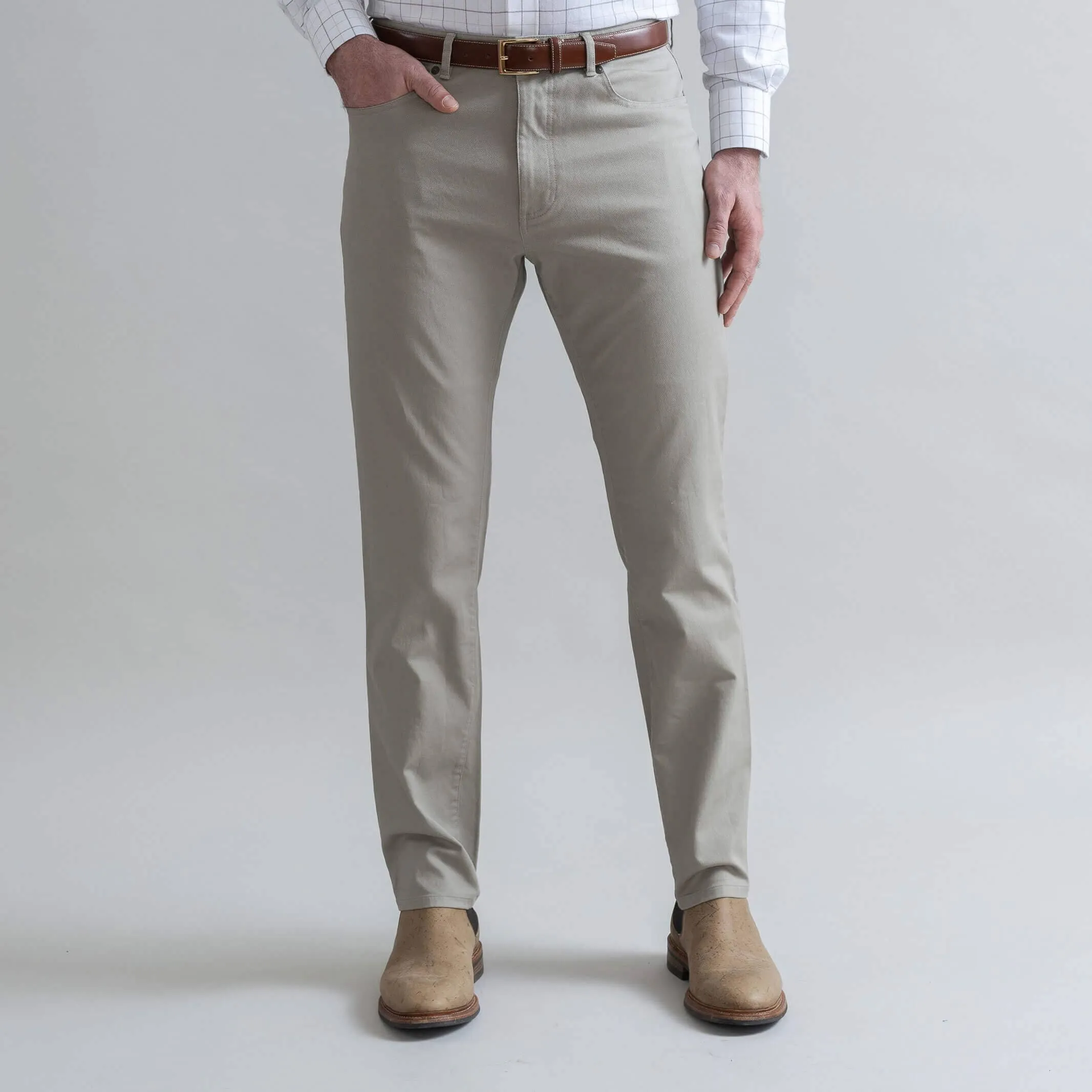 The Cement Stretch Canvas Franklin 5 Pocket Custom Pant