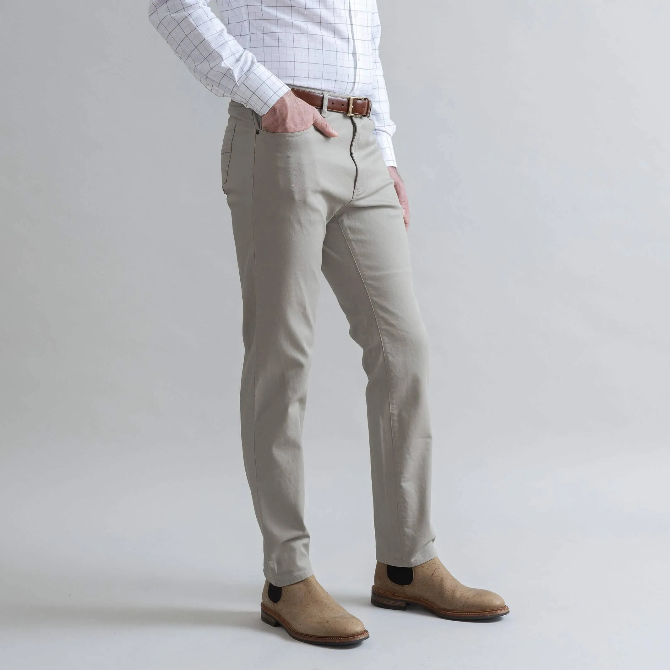The Cement Stretch Canvas Franklin 5 Pocket Custom Pant