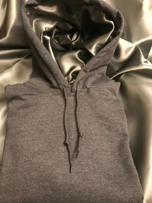 The Classic Collection: Smoke Gray Satin Lined Hoodie
